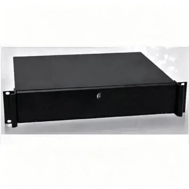 2U Mini ITX Dual System Industrial Compact Rack Mount Case For Server & Control System