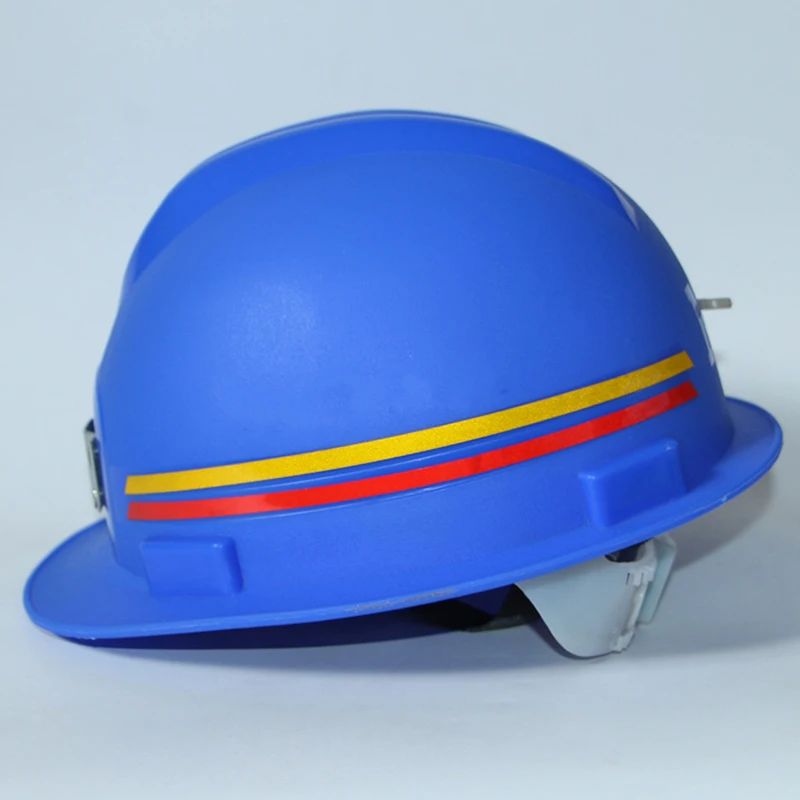 Casco di sicurezza del minatore casco da lavoro sotterraneo smorzamento cappello da minatore antistatico in ABS regolabile in cotone per la