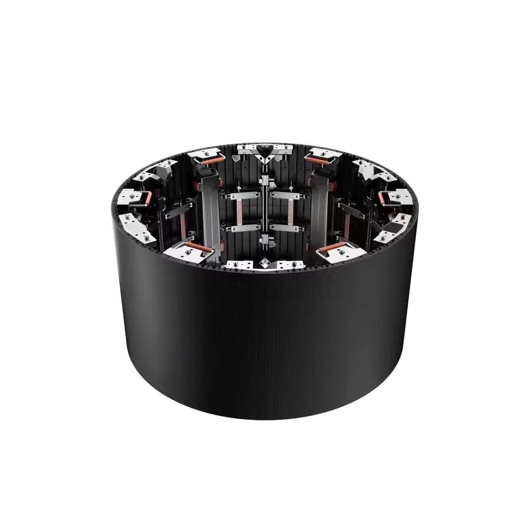 2024 Hot Sale P2.976 Indoor Outdoor LED Display Quick Disassembly LED Rental Screen 360 Degree Circular LED Popular for Its