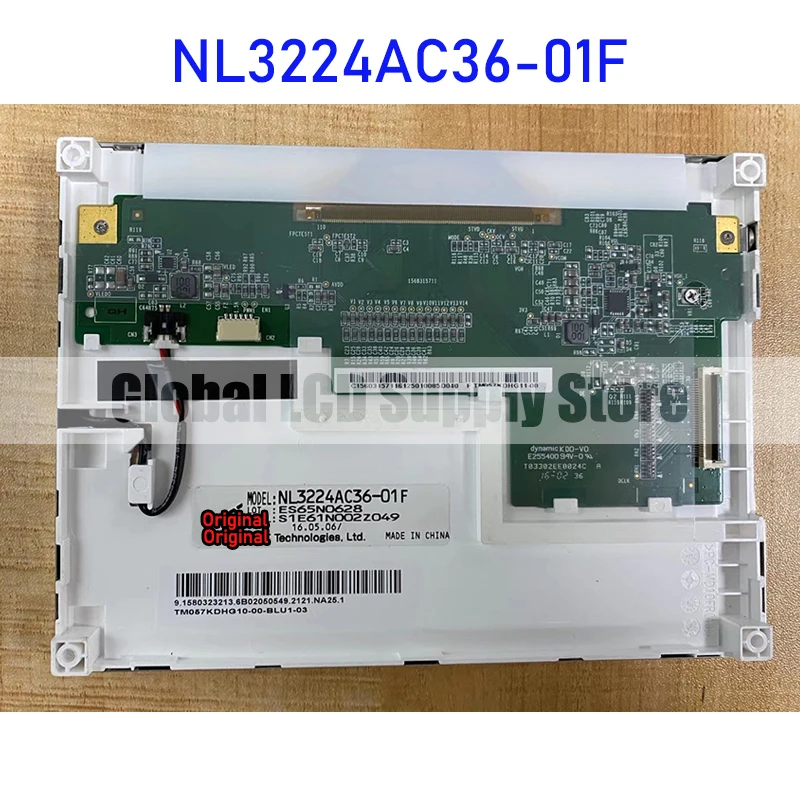 NL3224AC36-01F 5.7 بوصة شاشة الكريستال السائل لوحة الشاشة الأصلي ل NLT العلامة التجارية الجديدة 33 دبابيس موصل