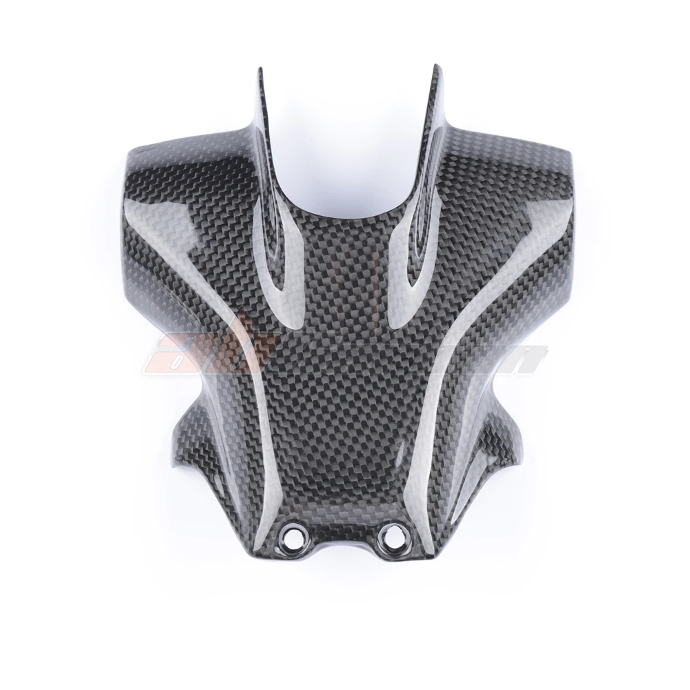 Cubierta de soporte de matricula trasera para motocicleta, accesorios de fibra de carbono para Ducati Hypermotard 950 2019 2020