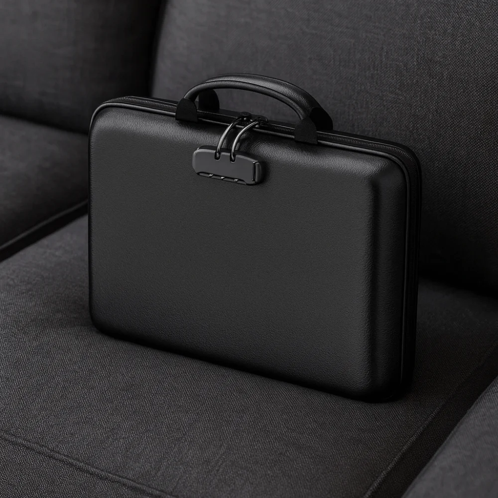 13 Accordion Pocket Fireproof Document Box Large Capacity Expanding Design Handheld File Bag Waterproof Comfortable Handle