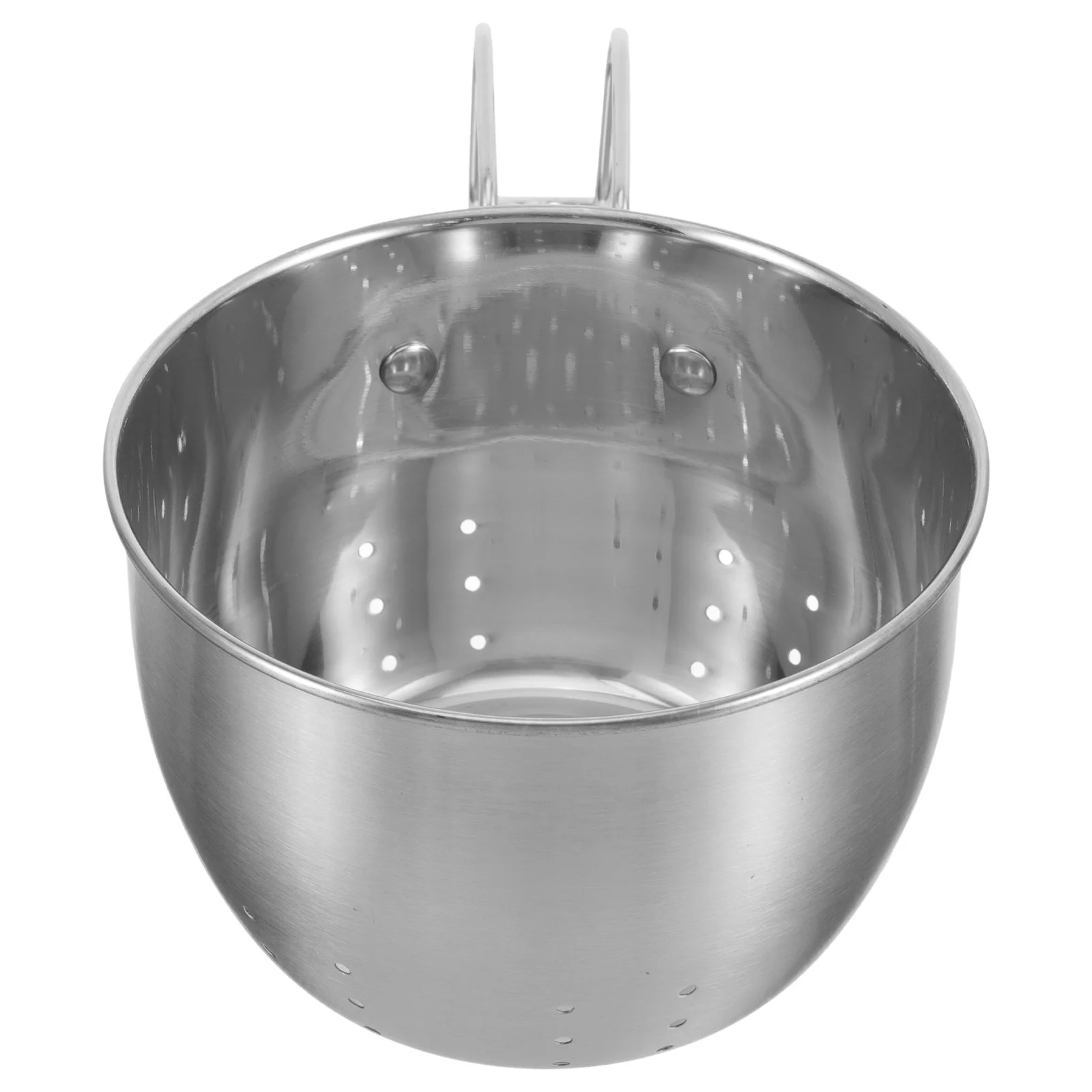 

Sink Hanging Strainer Basket Smooth Edge Kitchen Sink Drain Basket Filter Multi-Function Food Strainer