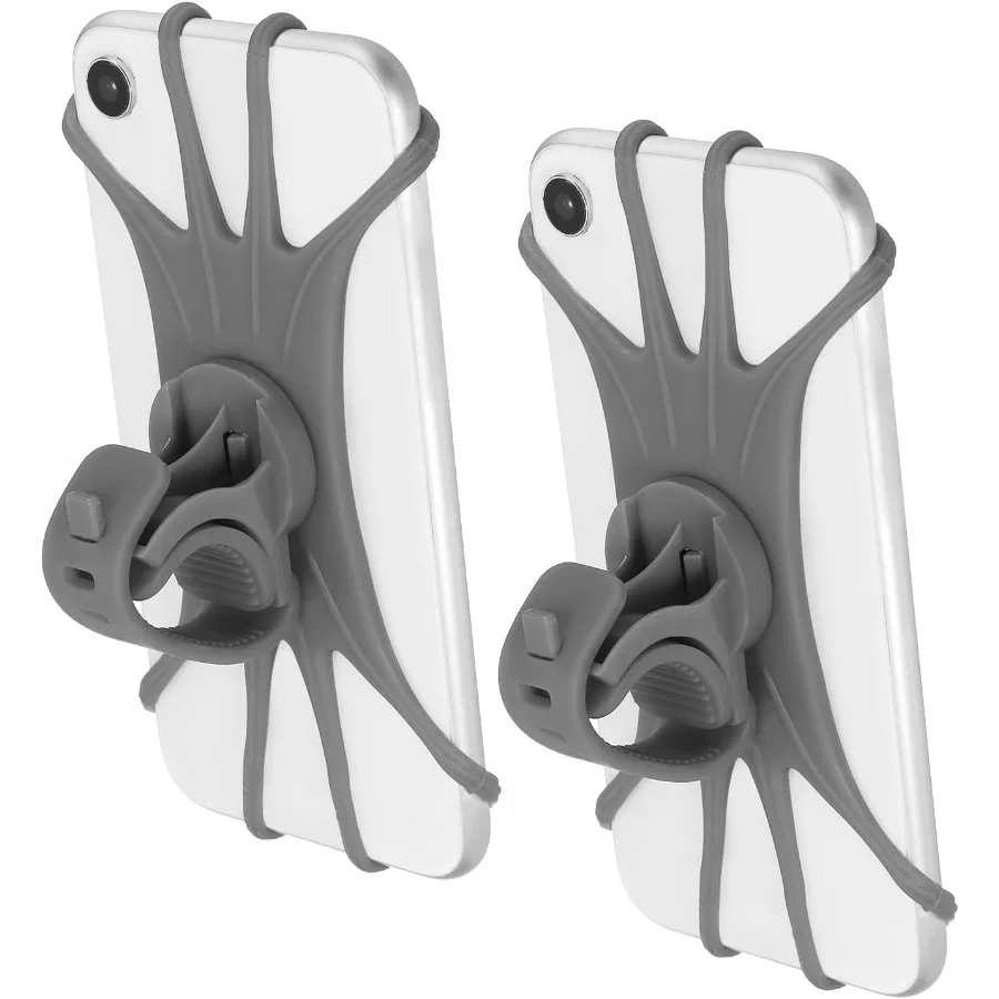 

2 шт. велосипедное крепление для телефона, вращение на 360 градусов, силиконовый держатель для телефона для мотоцикла для 36,5 телефонов, регулируемое крепление для телефона для мотоцикла