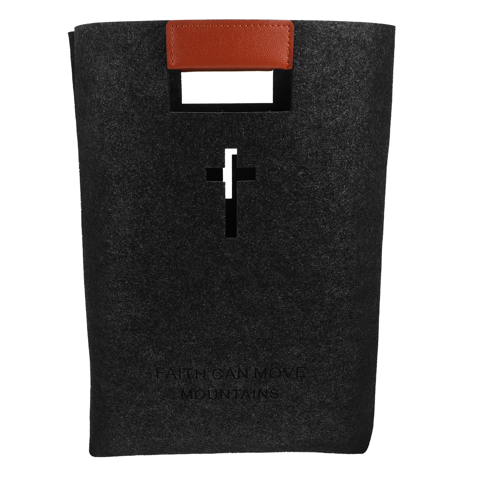 

Felt Tote Capacity Tote Bags For Bible Accessories Women Bible Handbag Storage Shopping Grocery Bag Women Religious Gifts