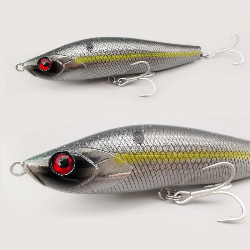 Stickbait Flutter Hundente – Acción temblante, anzuelos Mustad - imagen 4