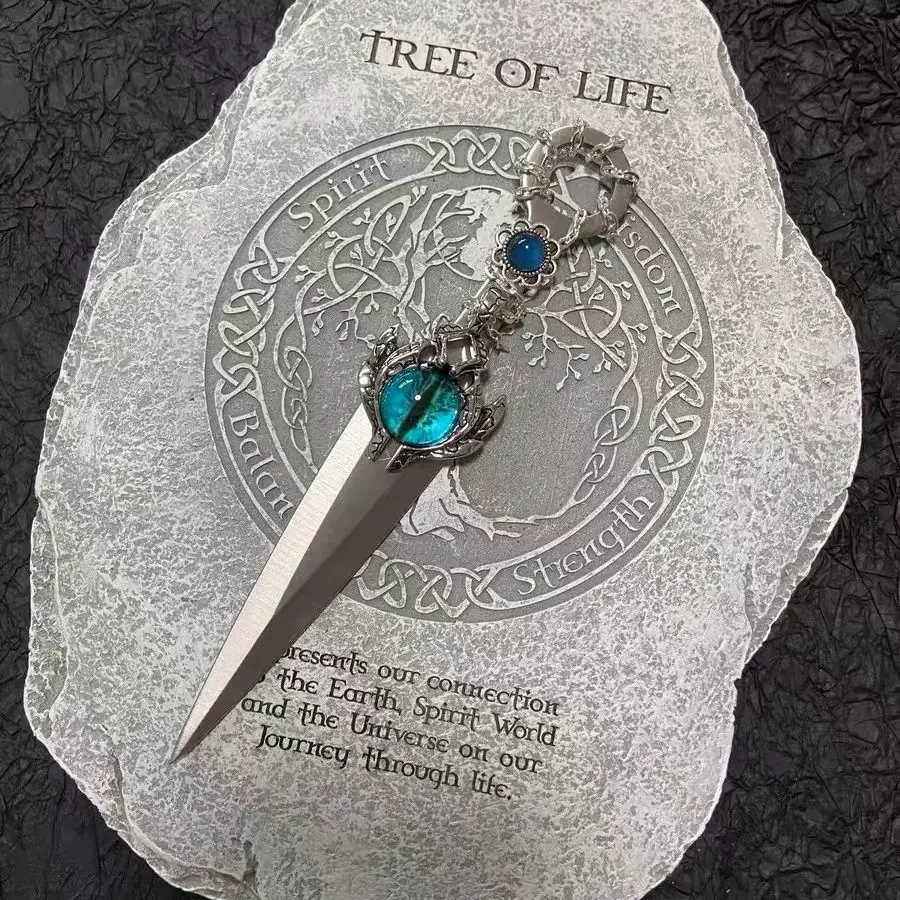 Evil Eyes Exquisite Handmade Decorative Knife Anime Sword Express Knife Decoration Crafts