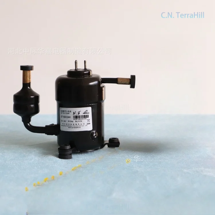 ST19DC12H Mini DC 12V Compressor for Refrigeration Cooling Vest Cabinet Air Conditioner