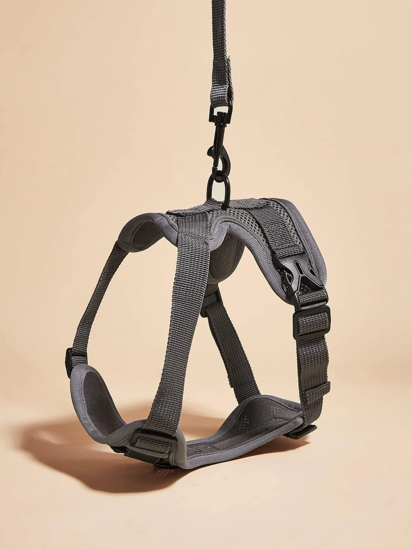 2pcs Breathable Pet Harness & Leash Set