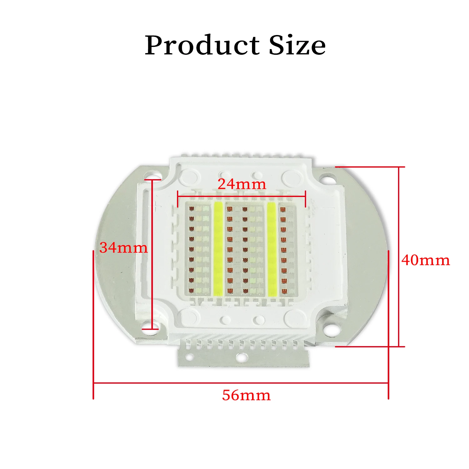 High Power 200W 4in1 6in1 RGBWAUV LED COB Beads Chip COB Audience Light Floodlight Lamps LED COB Chips Stage Light