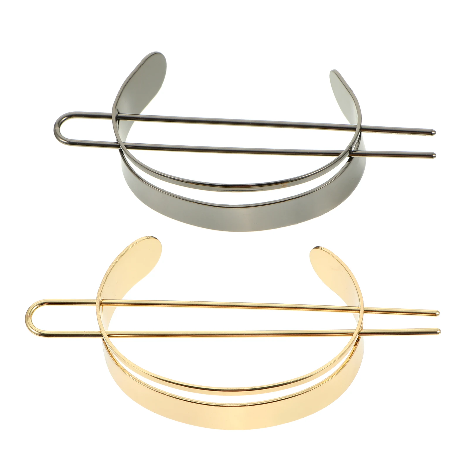 

2Pcs Vintage Elegant Alloy Female Accessories Durable Retro Ushaped Hair Sticks Female Hair Accessories Women Clips