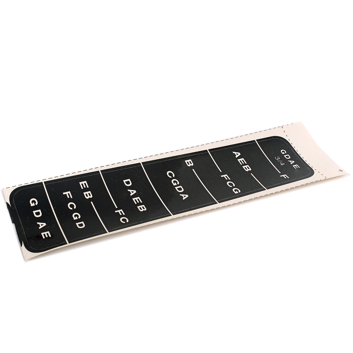 

10Pcs Violin Stickers Adhesive Easy Remove Fretboard Note Guide for Beginners Students Violin Learning