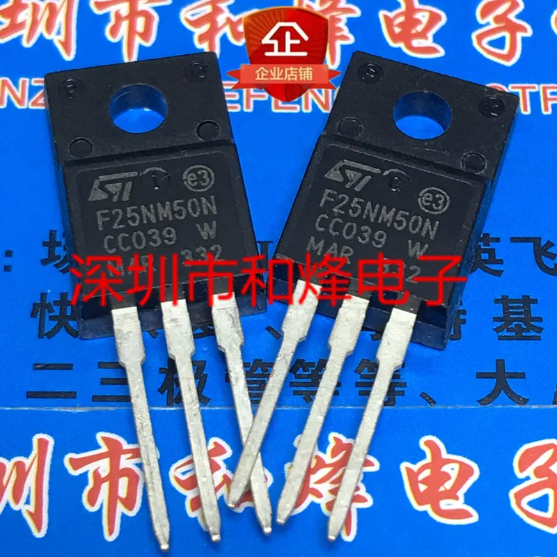 Free shipping   F25NM50N STF25NM50N TO-220F 55V 22A     10PCS