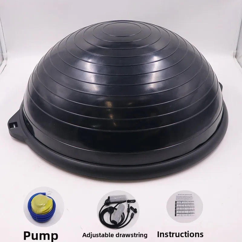 Bosu Ball Half Sphere Yoga Ball Balance Pilates Fitness Bosu Ball Fitness Hemisphere Home Exercise and Fitness Yoga Ball