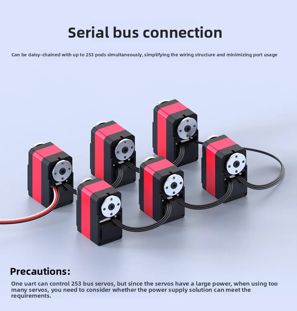 2026 60KG 12V Coreless Motor Torque Control Electronic Protection HLS3960 FeetechServo Robot Arm Joint Finger Flexible Actuator