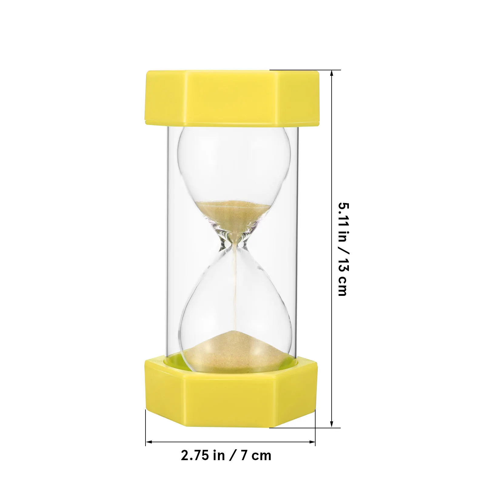 4Pcs Sand Timer Set Colorful Hourglass 3 10 15 30 Minutes Kids Timer for Classroom Homework Task Timing Sand Clock