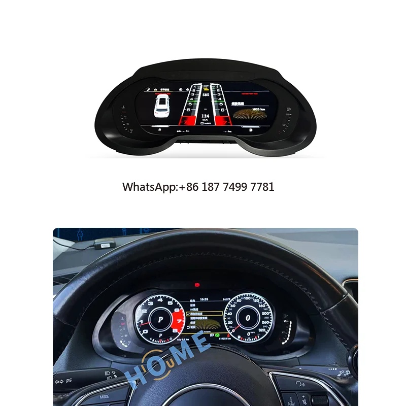 

Factory Price Digital Dashboard Panel Virtual Instrument Cluster CockPit LCD Speedometer for . A4 A4L A5 S4 S5 B8 Q5