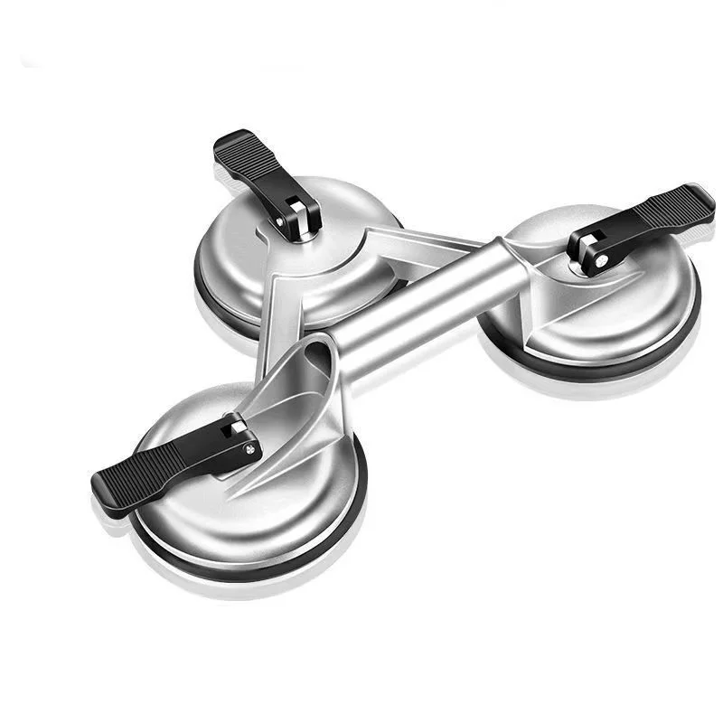 hit productGlass Suction Cup Strong Suction Lifter Single Double Three Claws Thickened Tile Floor Tile Aluminum Alloy Handling T