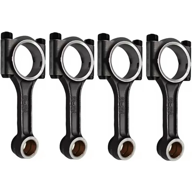 

4pcs Connecting Rod 8-97310-351-0 for Isuzu 3LD1 4LE1 4LB1 4LC1 for Hitachi X27U EX27UNA EX29 EX30 EX32 EX35 Excavator Engine