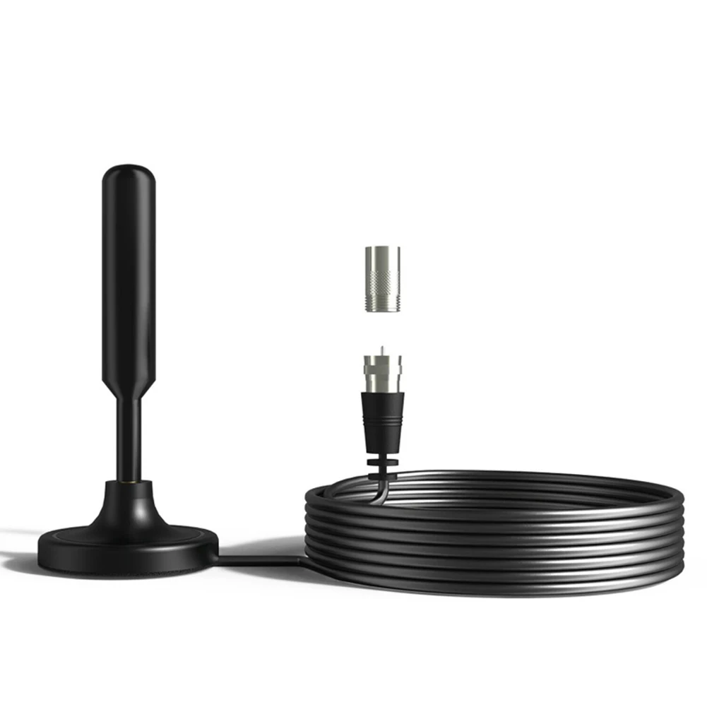 Portable Digital TV Antenna With 300cm Coaxial Cable Waterproof Outdoor HDTV/ Receiver For Caravan Boat Car