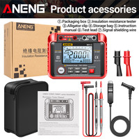 ANENG MH13 Insulation Resistance Digital Megohmmeter Meter Ohm 4000 Counts Tester  AC/DC Voltage Earth High Voltage Meter Tester