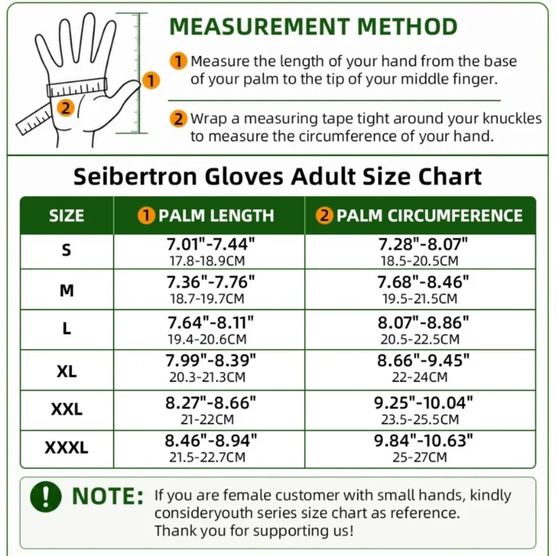 Seibertron SPS-7 Motorcycle Gloves Superior Protection Motorcycle Riding Gloves Breathable Touchscreen Carbon Fiber Protection