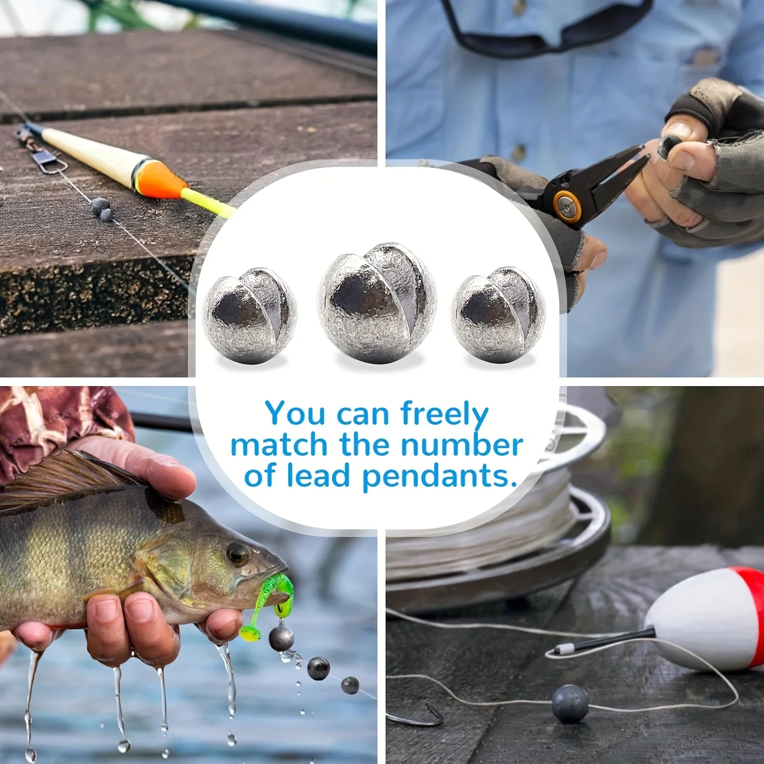 TAKBAS 100pcs Lead Fishing Wei - đánh giá và giá Fishing Equipment Set