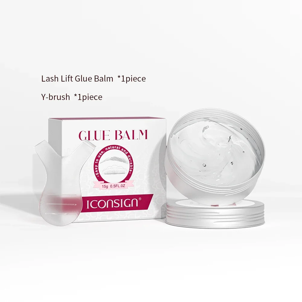 ICONSIGN Glue Balm For Lash Lifting Fast Fixing Shape Brow and Lashes Lift Waterproof Wax Beauty Makeup Accessories