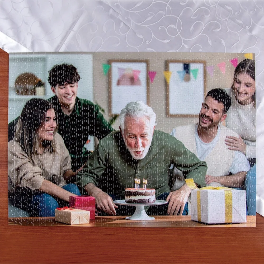 Personalized Custom Wood Jigsaw 35/300/500/1000pcs Photo Puz
