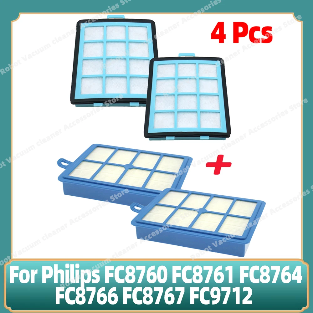 Совместим с Philips FC8760 FC8761 FC8764 FC8766 FC8767 FC9712 пылесос выхлопные впускные отверстия фильтр аксессуары Запчасти