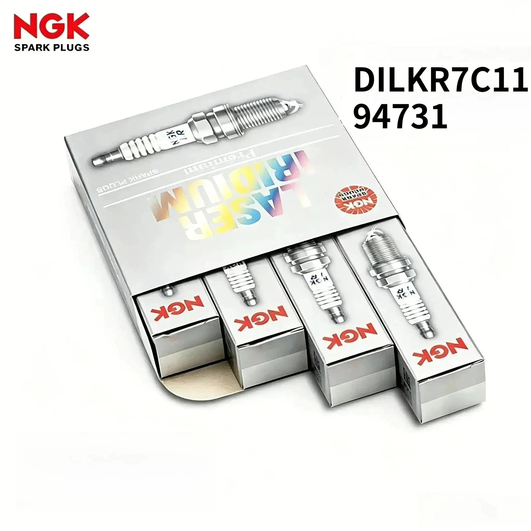 NGK DILKR7C11 94731 Used For Mitsubishi Pajero 3.0L Engine 6B31 Iridium Platinum Spark Plug