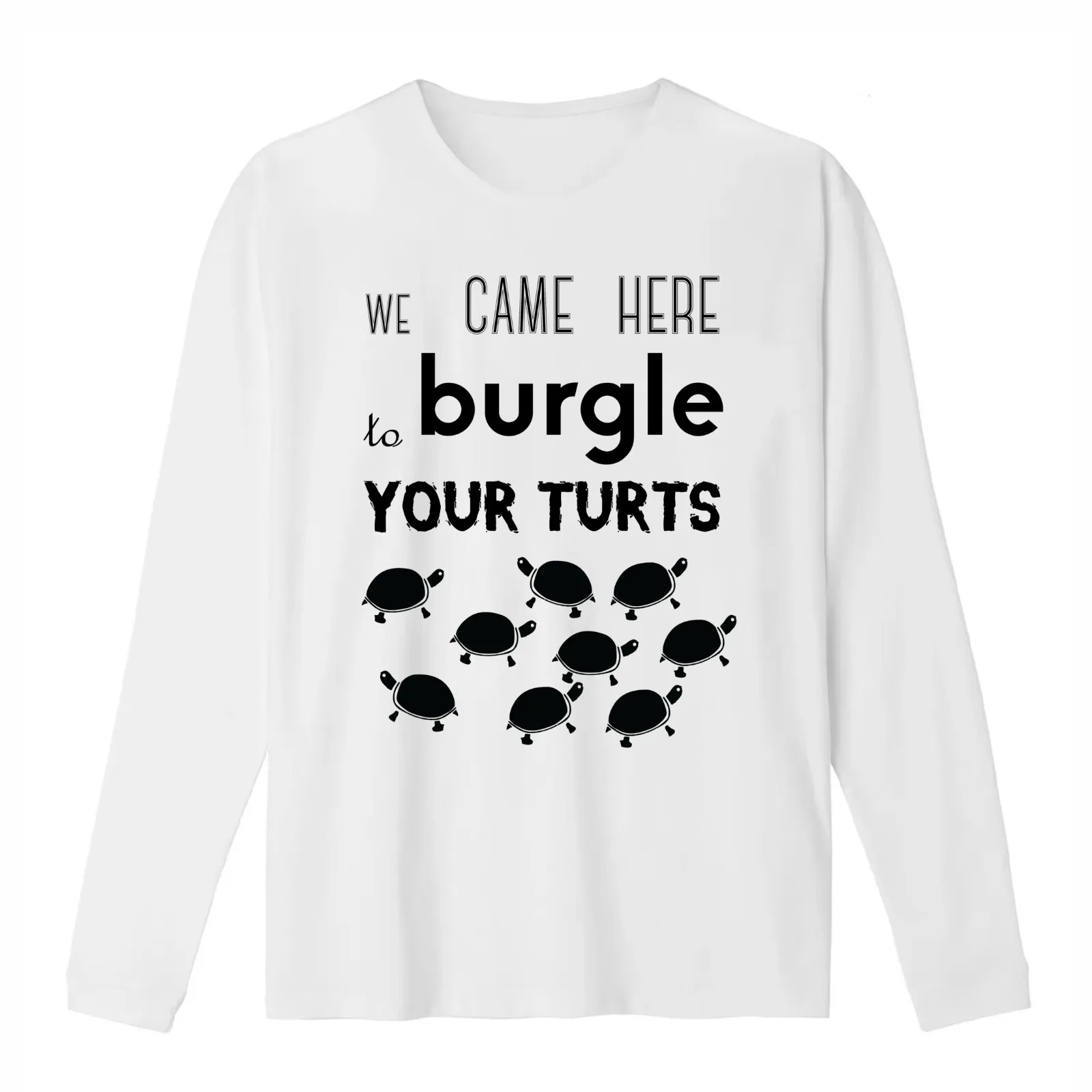 your turts T-Shirt Summer Casual Cotton Tee Oversized Streetwear Tops Vintage Graphic Print Loose Fit Short Sleeve