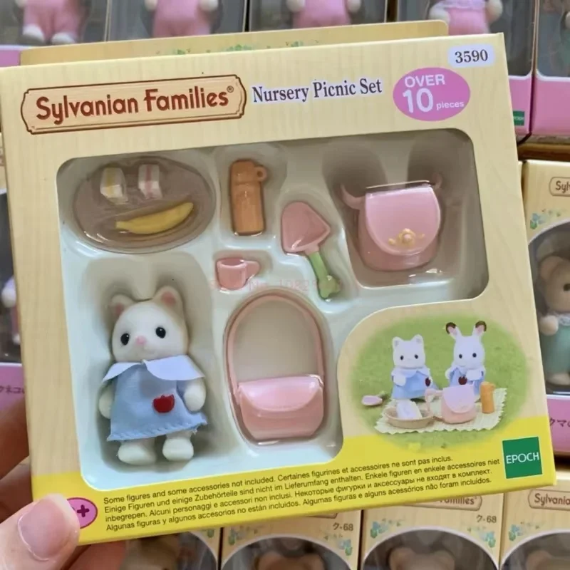 

Hot Sale Sylvanian Families Cosmos Series Kawaii Doll Anime Figure Collectible Children Toy Room Decoration Ternurines Gift