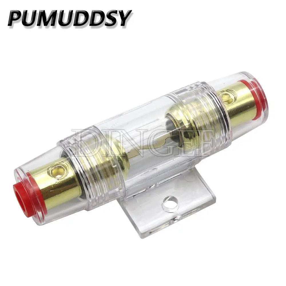 1 مجموعة 30A 40A 50A 60A 70A 80A 100A AGU 10*38 مللي متر فيوز مع حامل سيارة الصوت تجديد قطاع دارة ستيريو