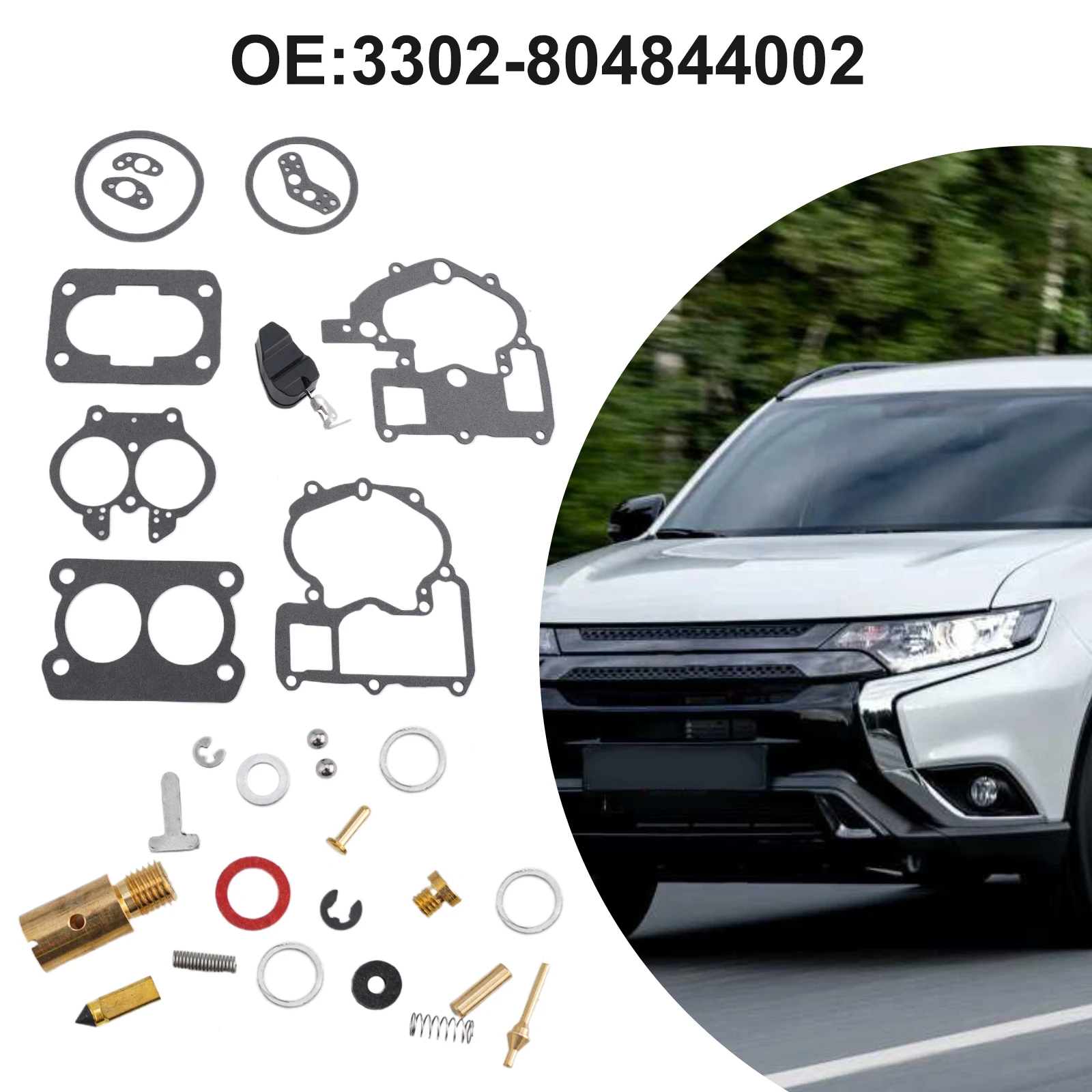 Easy to use Carb Kit For Mercruiser For Marine 2Barrel 3 0L 4 3L 5 0L 5 7L Anti Material OEM Number 3302 804844002