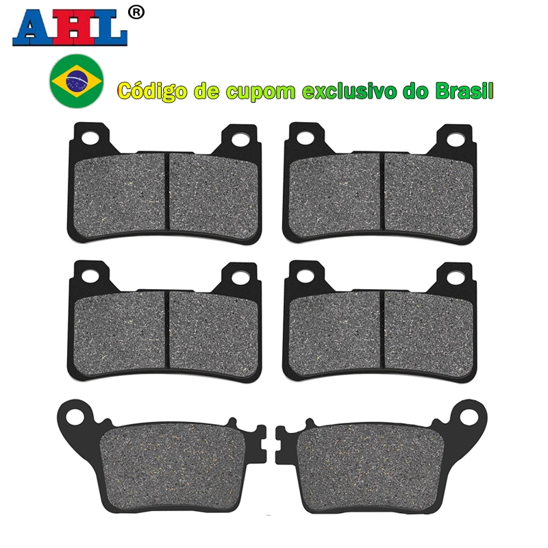 Pastilhas de freio dianteiro traseiro da motocicleta para honda cbr 600rr cbr600rr cbr 600 rr 07-16 cbr 1000rr cbr1000rr cbr 1000 rr 2006-2016