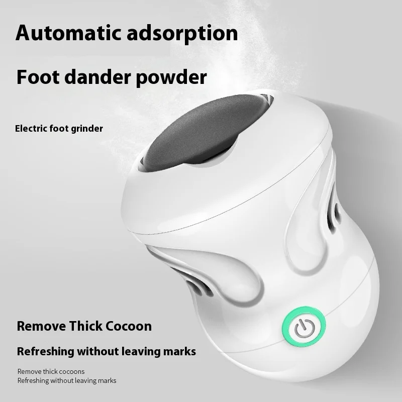 새로운 전기 발 그라인더 발 뒤꿈치 필링 죽은 피부와 굳은 살 연삭 발 가정용 발 수리 도구 페디큐어