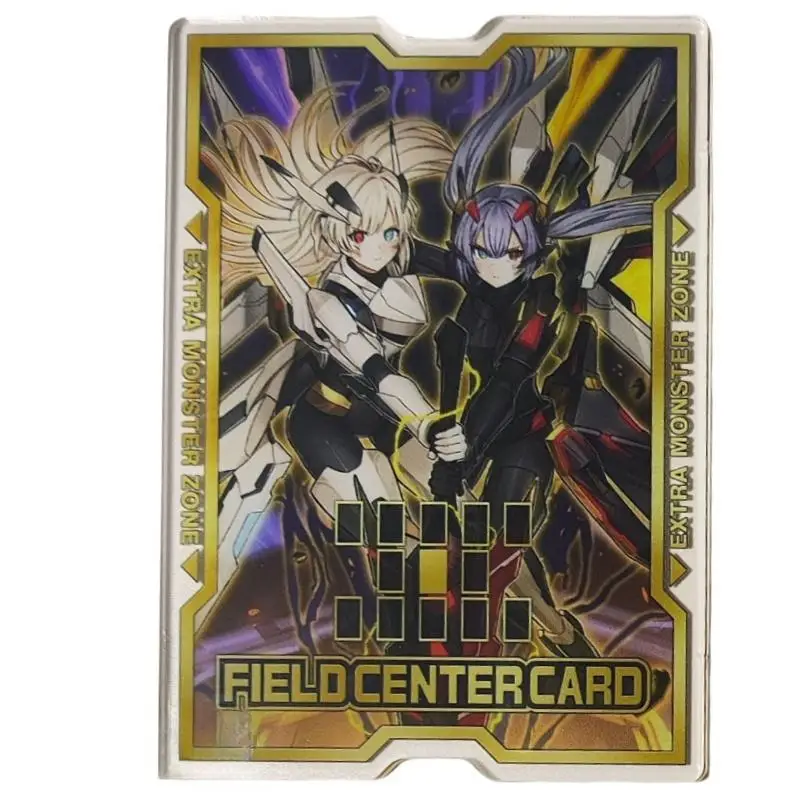 Yu-Gi-Oh Center Card Sky Striker Ace-Kagari-Shizuku Raye DIY Separator Action Toy Figures Anime Game Collection box partition