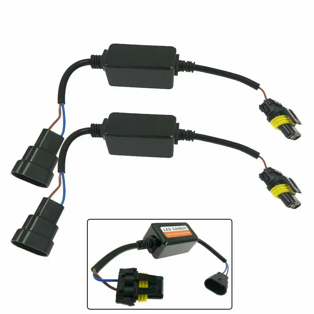 Headlight Error Anti Flicker Resistor Canceller Decoder 9005 9006 H7 H4 H1 H3 6000K Hb4 Led Canbus Lampadine