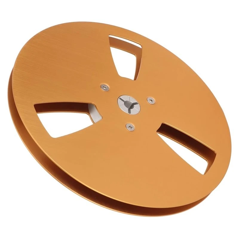 High-quality/ Universal Generic 7 Inch Empty Takeup For Reel In Aluminum Alloy- Replacement For Reel To Tape Machines, 1/4