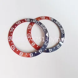 Ceramic Bezel Inserts for REX GMT 126710 Master Luxury Pepsi Blue Red Watch Accessories 38mm Ring