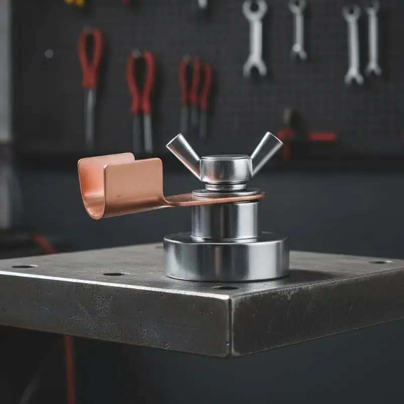 Strong Suction Magnetic Welding Ground Clamp Rust Proof High Conductivity Welding Tool for MIG TIG ARC Welders