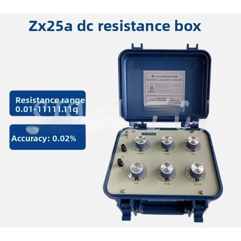 New Style ZX25P ZX54P Precision ZX25A ZX54 DC Resistor, Resistance Box Resistance Tester