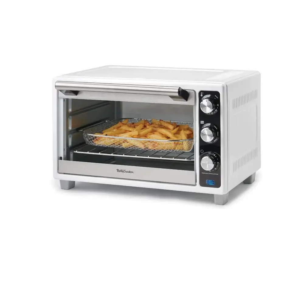 Multifunction Air Fryer Convection Oven 7 in 1 6 Slice Toaster with Timer Temperature Control Air Frying Bake Roast Broil