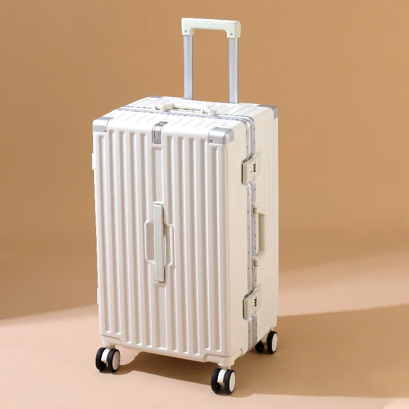 

Extra-Large Capacity Travel Suitcase Multifunctional Aluminum Frame Rolling Luggage Carry-On Cabin Suitcase 20/28/30 inch