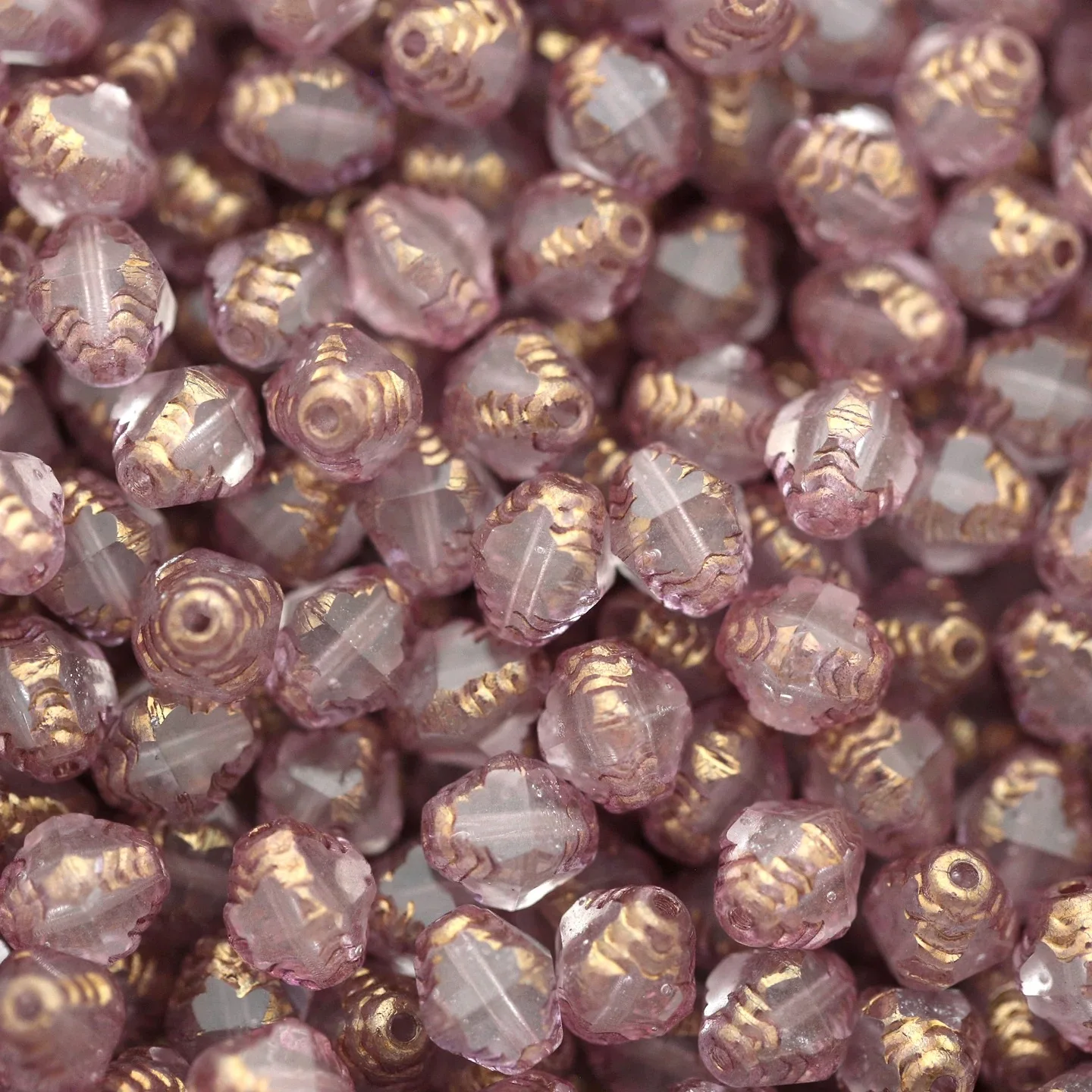 

60pcs 8*6mm (Multiple colors) Handmade Glass Beads Bracelet Necklace Earring Scatter Pieces DIY Semi-finished Production