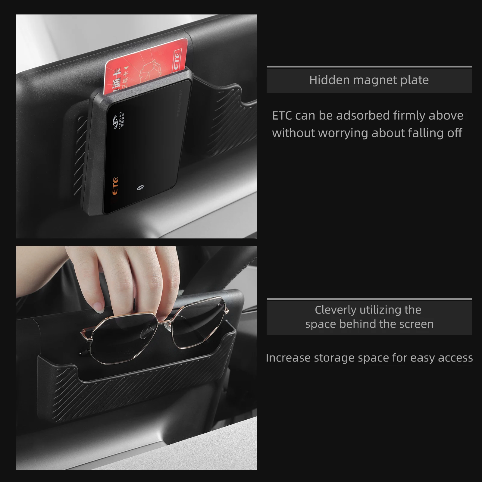 For Tesla Model 3 Highland Screen Protective Cover Central Control Display TPE Protector Frame 2024 Car Interior Accessories