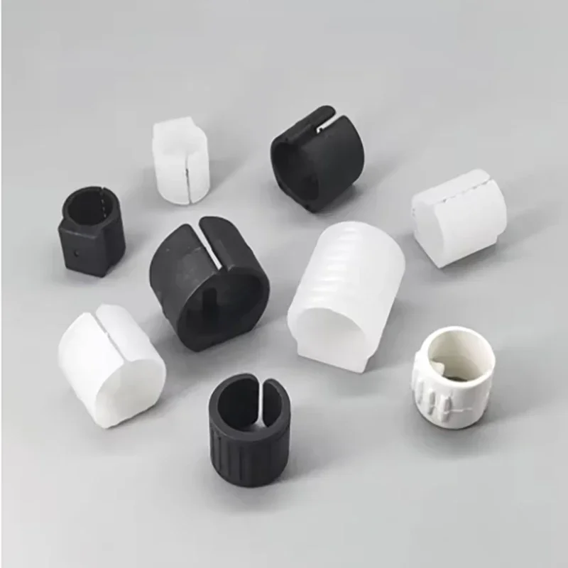 Plastic Furniture Foot Pads Table Leg Covers Chair Pads Anti Slip U-Shaped Pipe Clamps Floor Protection Covers Pipe Caps