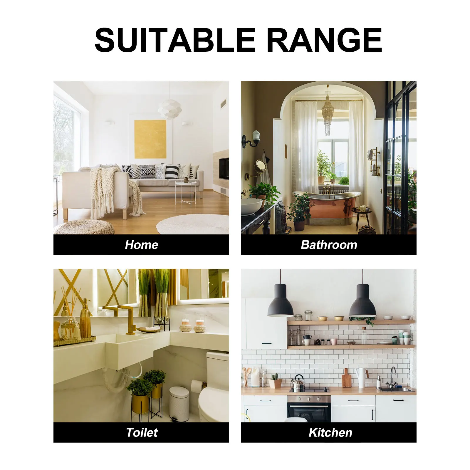 

4Pcs Furniture Heightening Pads Heavy Duty Anti-Slip Floor Protectors Noise Reducing Ventilation Blocks for Bed Sofa Table Home