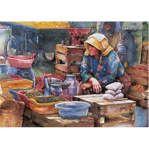 Rompecabezas de 1000 piezas de Color afilado-SDs